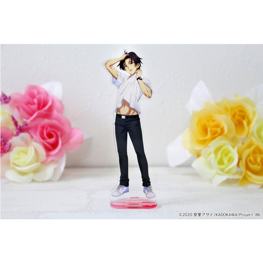 86 Eighty Six - Shin, Acrylic Stand Original Illustration Rain Shelter