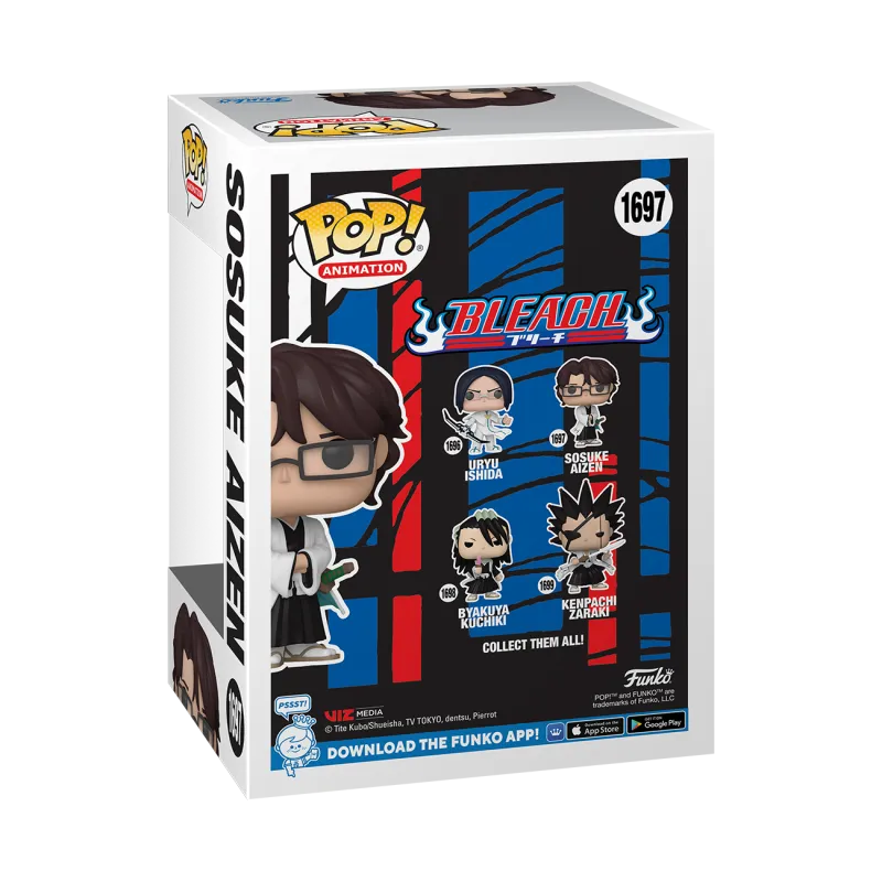 Bleach - Aizen, POP! Animation Vinyl Figure 9 cm