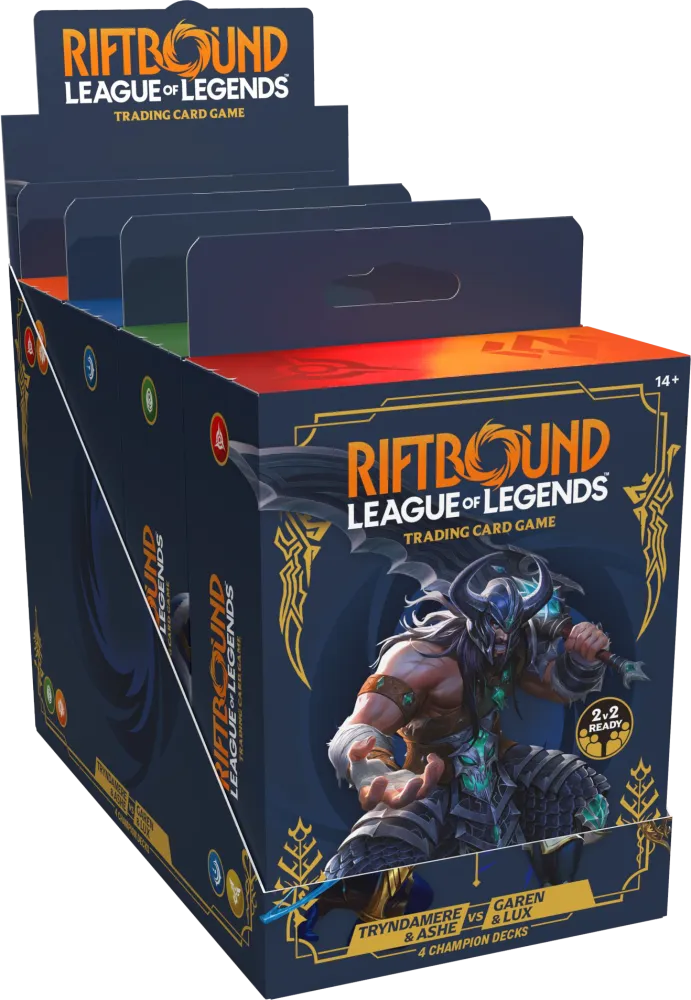 Riftbound: League Of Legends TCG - Legacy, Champion Deck Display(English)