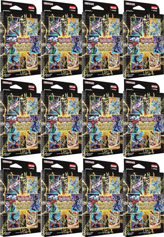 Yu-Gi-Oh! - Magnificient Monsters, (English) Case 12x Boxes 1. Edition