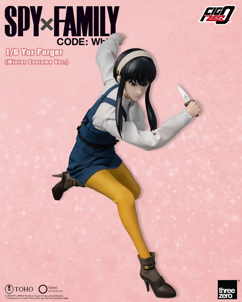 Spy x Family - Yor Forger, FigZero 1/6 Scale Action Figure (Winter Costume Ver.) 28 cm