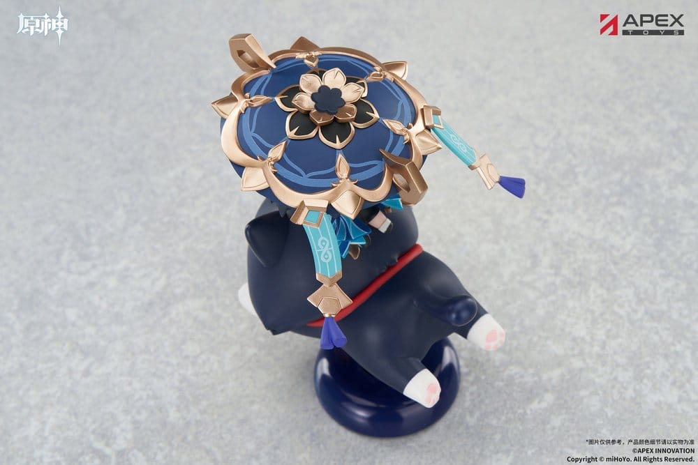 Genshin Impact - Wanderer (Scaramouche), Chibi Character Yurayura Stand PVC Figure 11 cm