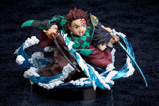 Demon Slayer: Kimetsu no Yaiba - Tanjiro & Giyu, PVC Statue 13 cm