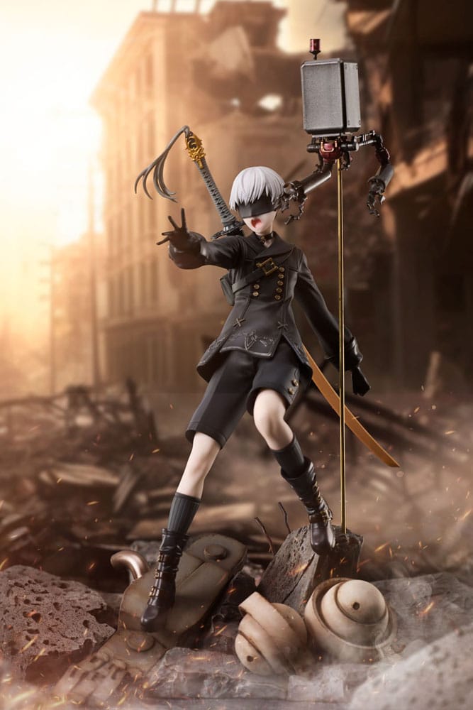 NieR:Automata - S9, 1/7 Scale PVC Deluxe Version 23 cm Statue