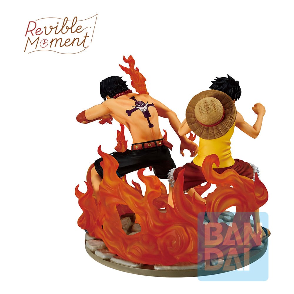 One Piece - Ace & Luffy, Statue Ichibansho - Dramatic Memories 15 cm