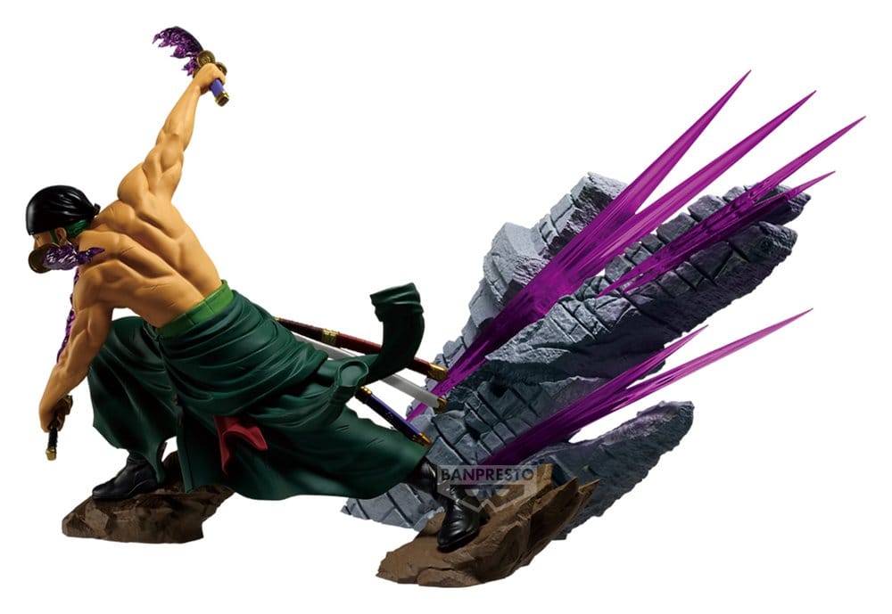 One Piece - Roronoa Zoro, Theorama Soul PVC Figure 21 cm