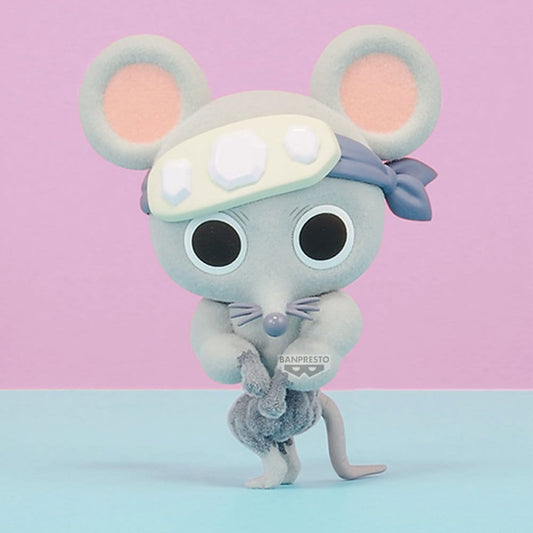 Demon Slayer: Kimetsu no Yaiba - Muscular Mice, Fluffy Puffy PVC Figure (Ver. B) 7 cm