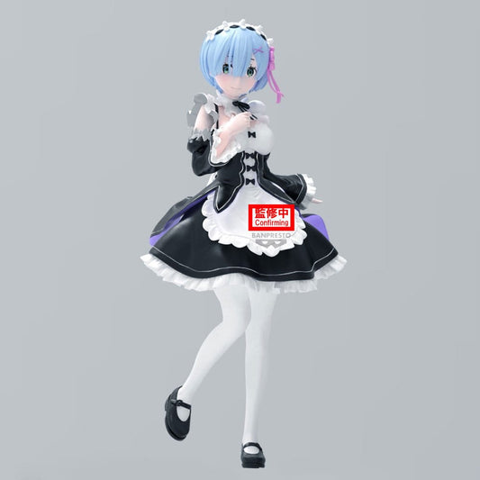 Re:Zero - Rem, World Glitter & Glamours PVC Statue (Maid Ver.) 24 cm