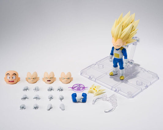 Dragon Ball - Super Saiyan Level 3 Vegeta (mini), S.H.Figuarts Action Figure Daima 8 cm