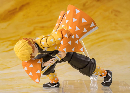 Demon Slayer - Zenitsu Agatsuma, Kimetsu no Yaiba S.H.Figuarts Action Figure 14 cm