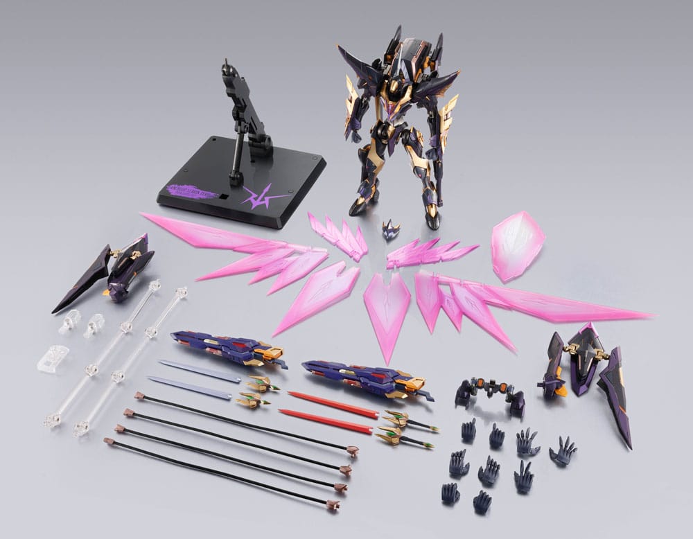 Code Geass - Lancelot Albion, Zero Lelouch of the Rebellion Metal Build Dragon Scale Action Figure 18 cm