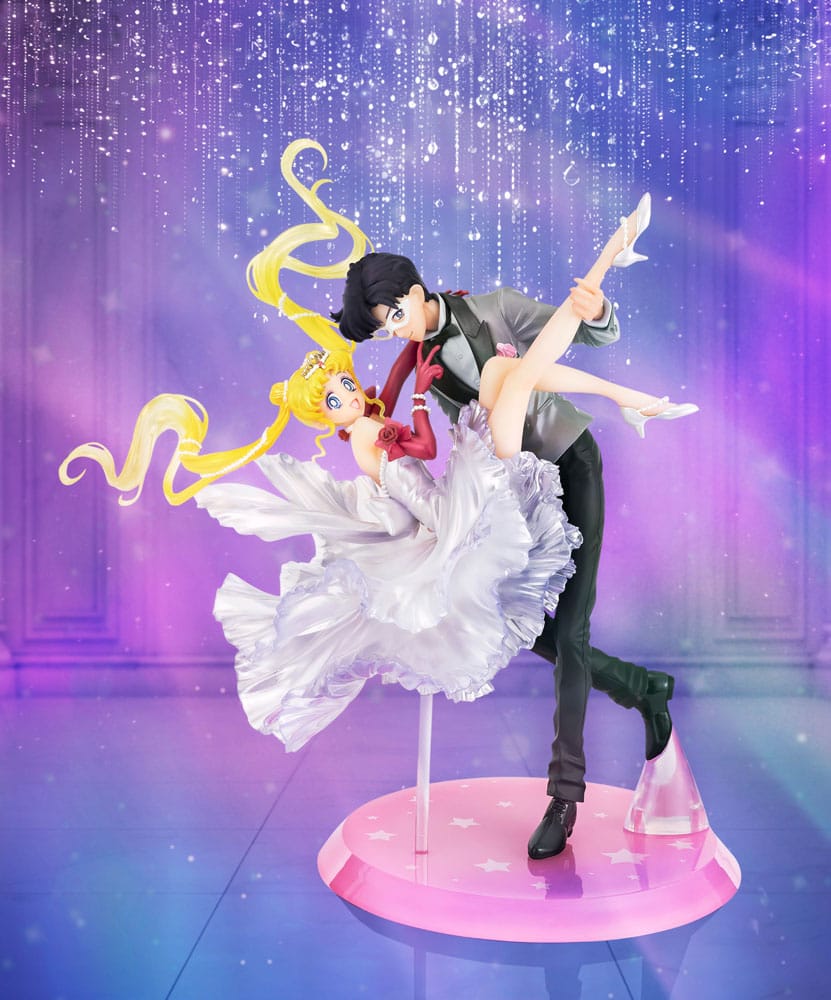 Sailor Moon - Usagi & Mamoru (Tuxedo Mask), FiguartsZERO Chouette PVC Statue Moonlight Glow Edition 24 cm