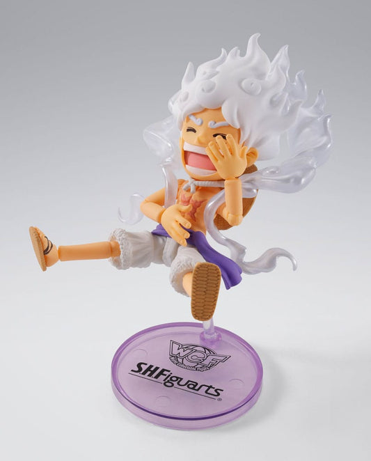 One Piece - Monkey D. Luffy, World Collectable Figures x S.H. Figuarts Action Figure Gear 5 8 cm
