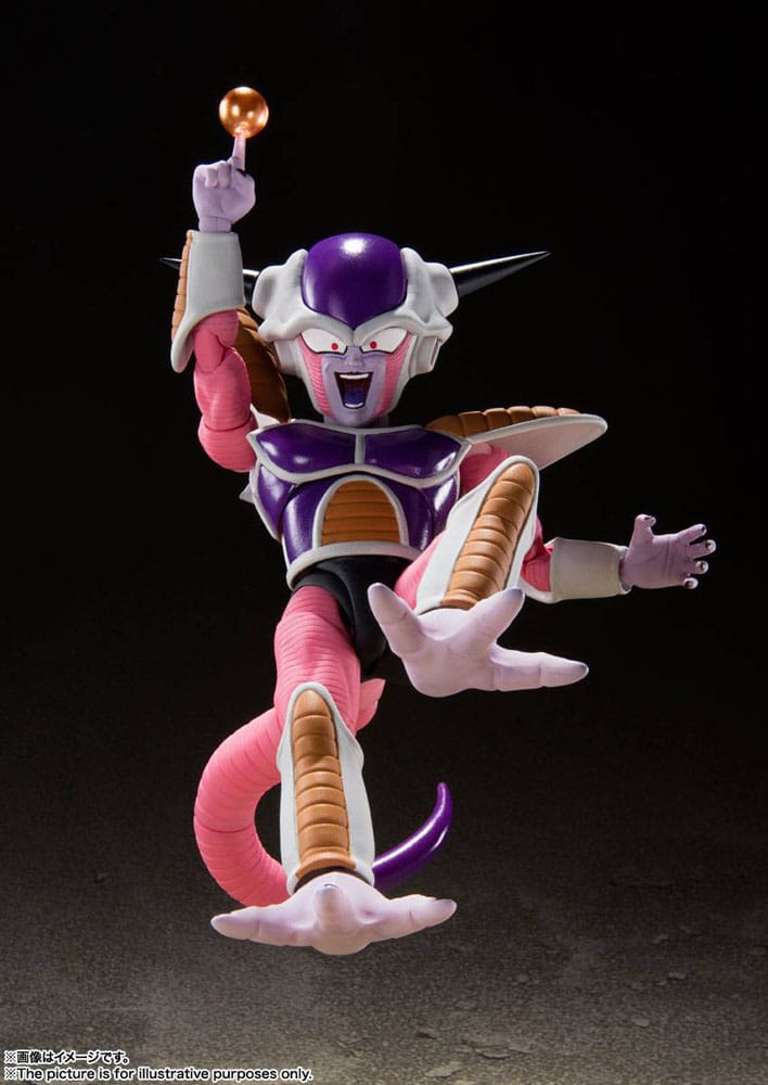 Dragon Ball Z - Frieza, S.H. Figuarts Action Figure (First Form) & Frieza Pod Reissue 11 cm