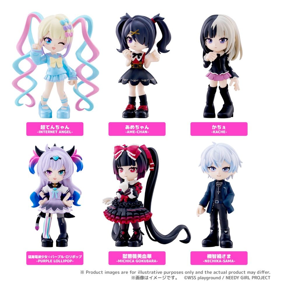Needy Girl Overdose - 1 Blind Box, PalVerse Mini Figures