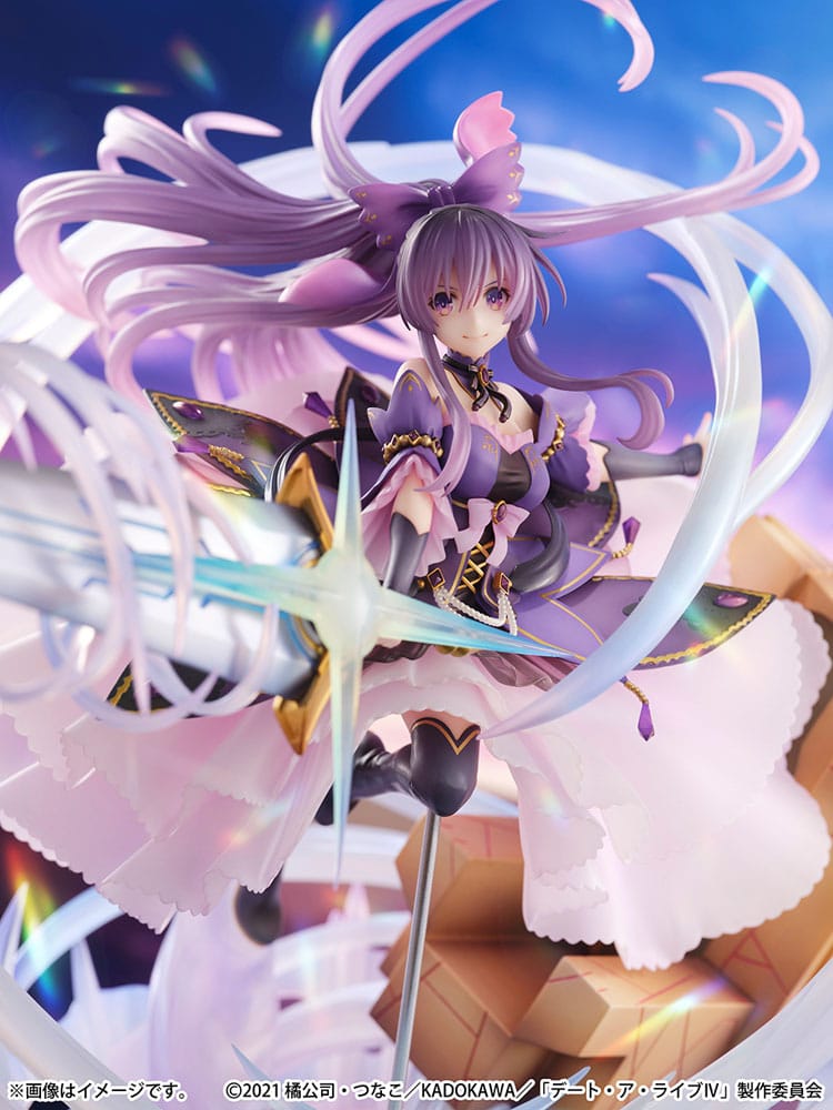 Date A Live IV - Tohka Yatogami, SHIBUYA SCRAMBLE FIGURE PVC Statue 1/6 Princess Amethyst Dress Ver. 32 cm