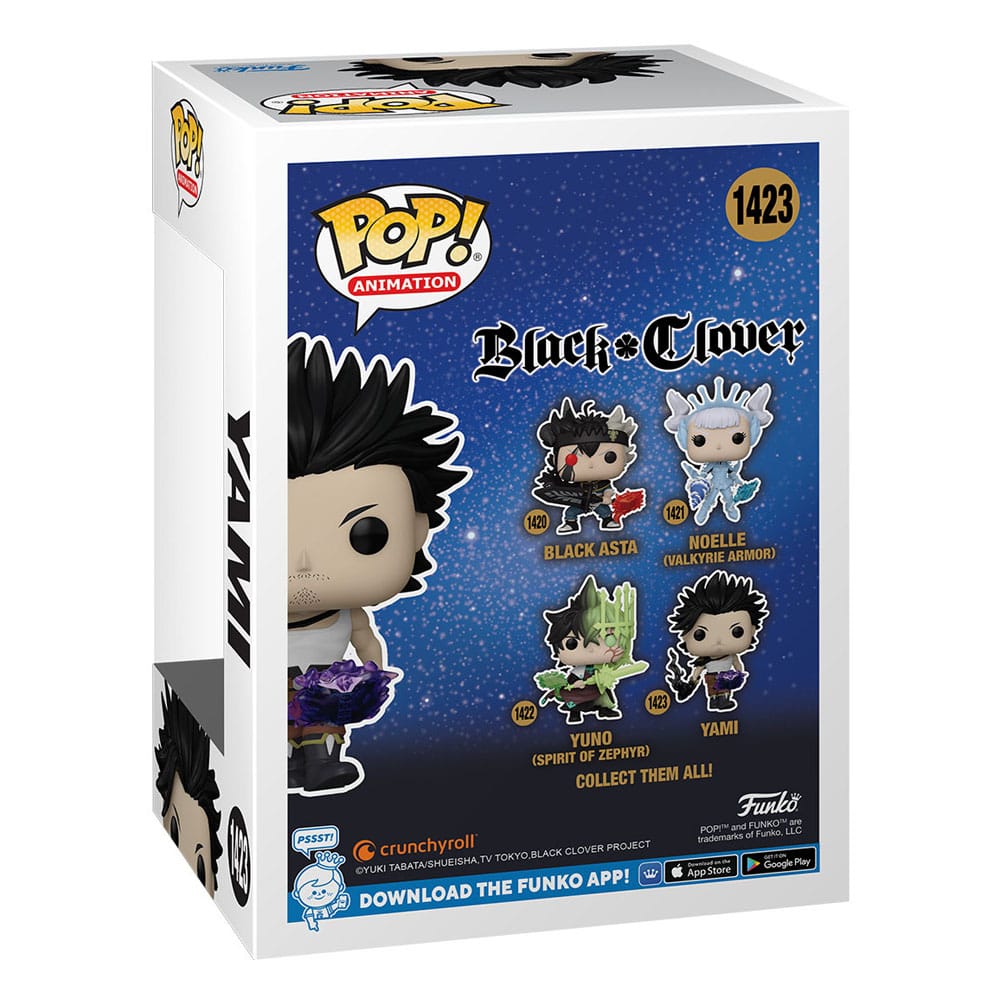 Black Clover - Yami, POP! Animation Vinyl Figure 9 cm