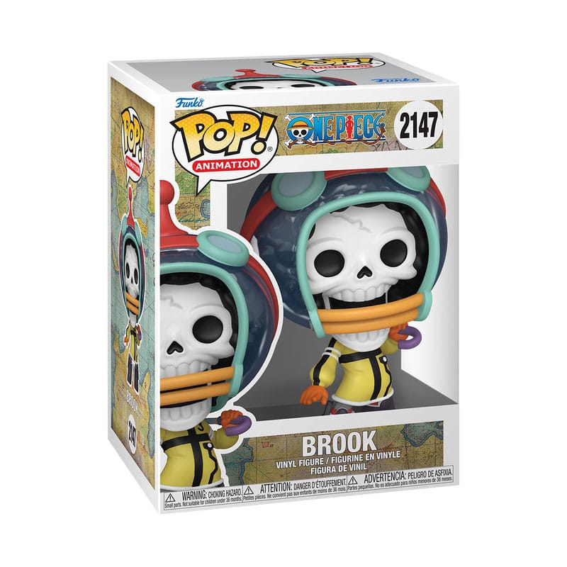 One Piece - Brook (Egg), POP! Animation Figure 9 cm