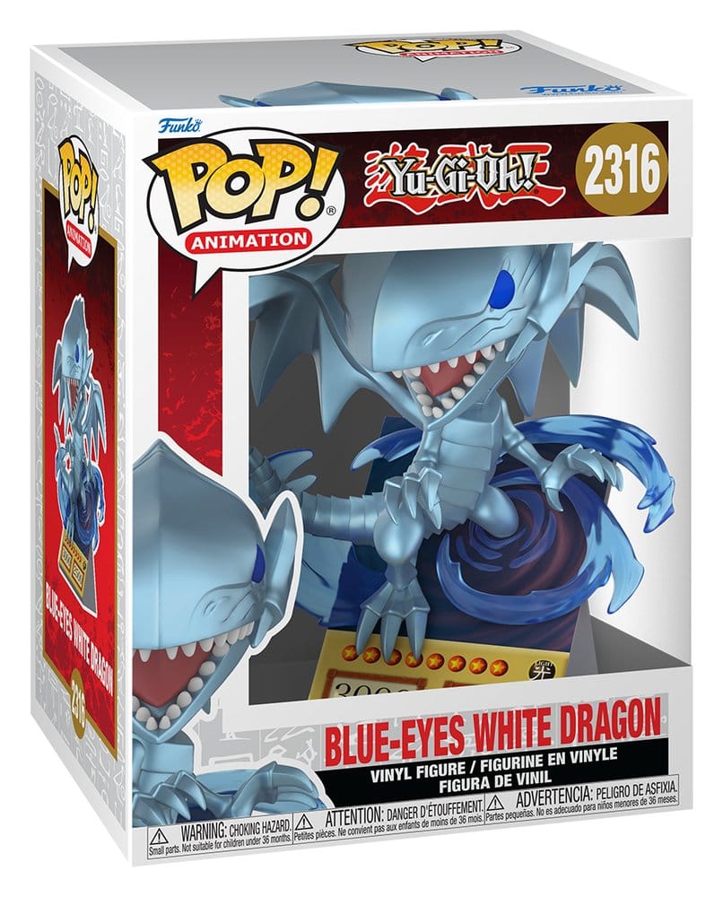 Yu-Gi-Oh! - Blue Eyes Dragon, POP! Premium Vinyl Figure 9 cm