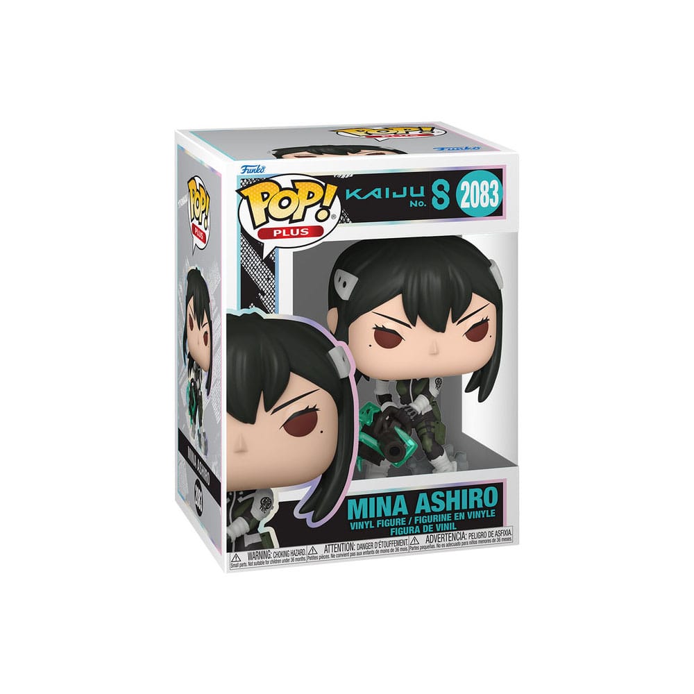 Kaiju No. 8 - Mina Ashiro, Basic Version POP! Plus Animation Vinyl Figure 9 cm
