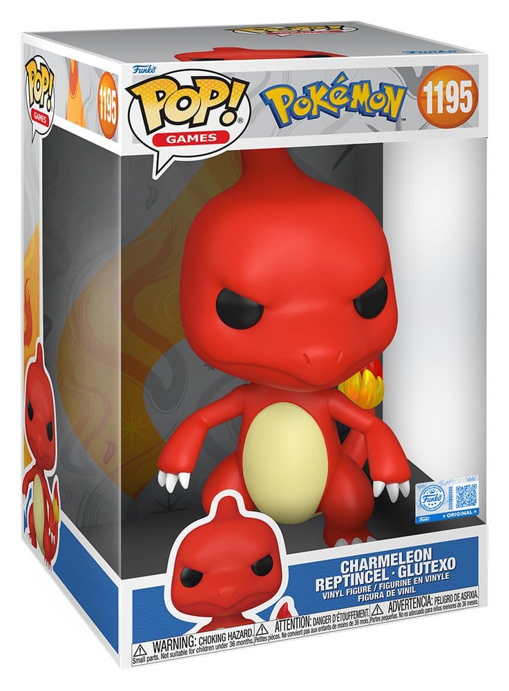 Pokémon - Charmeleon, Super Sized Jumbo POP! Vinyl Figure 25 cm