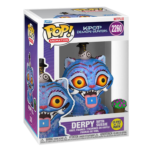 KPop Demon Hunters - Tiger w/Bird, POP! Animation Vinyl Figure 9 cm