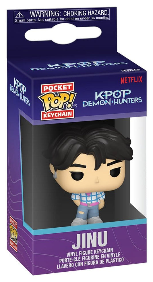 KPop Demon Hunters - Jinu, POP! Vinyl Keychains 4 cm
