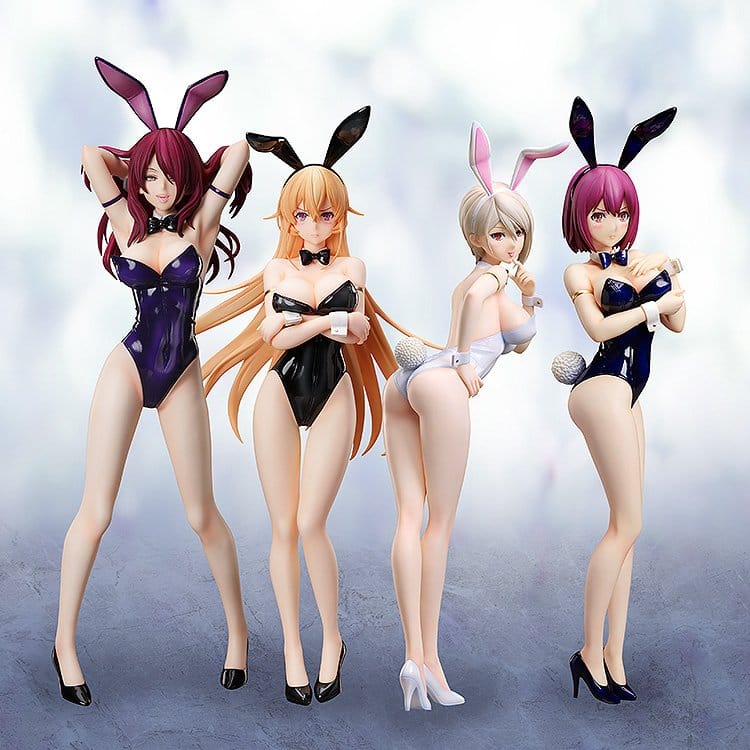 Food Wars! - Alice Nakiri, Shokugeki no Soma PVC Figur 1/4: Bare Leg Bunny Ver. 45 cm
