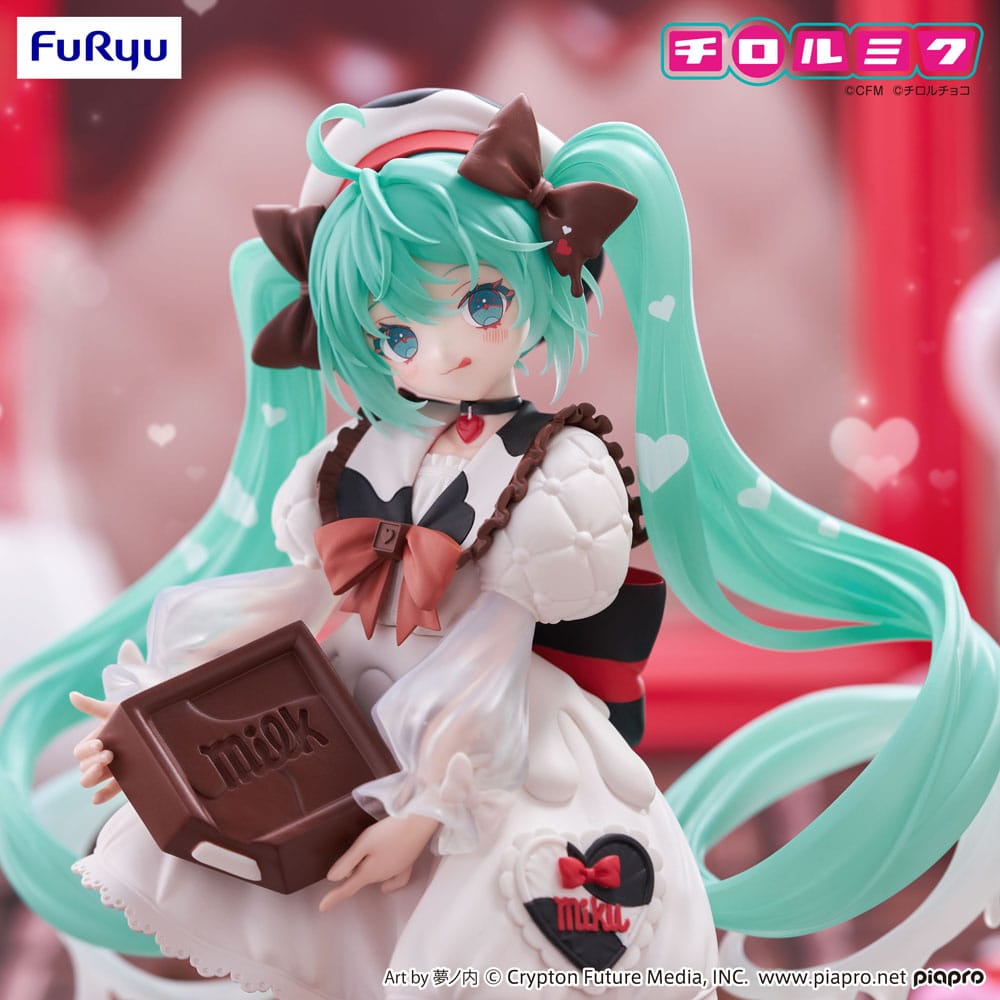 Hatsune Miku x Tirol Choco - Hatsune Miku, Milk Ver. Trio-Try-iT PVC Statue 18 cm