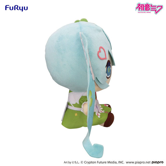 Hatsune Miku - Miku, Kyurumaru Big Plush Figure Clover 26 cm