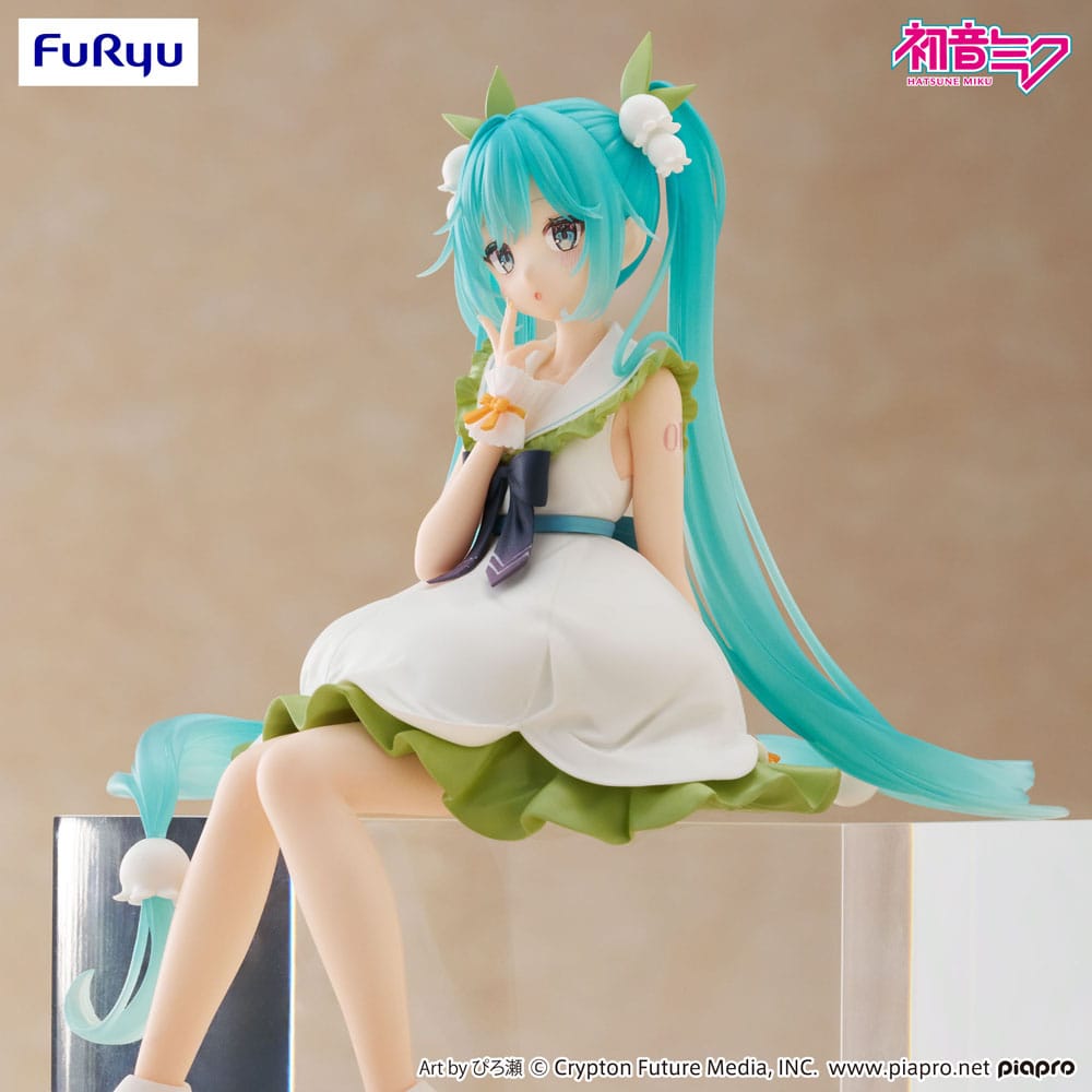 Hatsune Miku - Miku, Noodle Stopper PVC Statue Flower Fairy Lily of the Valley 14 cm