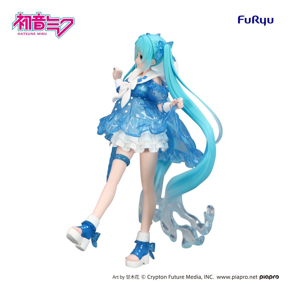 Hatsune Miku - Miku, Rainy Dance Trio-Try-iT PVC Statue 19 cm