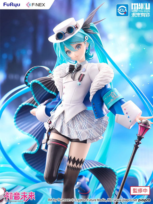 Hatsune Miku - Miku, F:NEX PVC Statue 1/7 Miku with You 2025 Ver. 25 cm