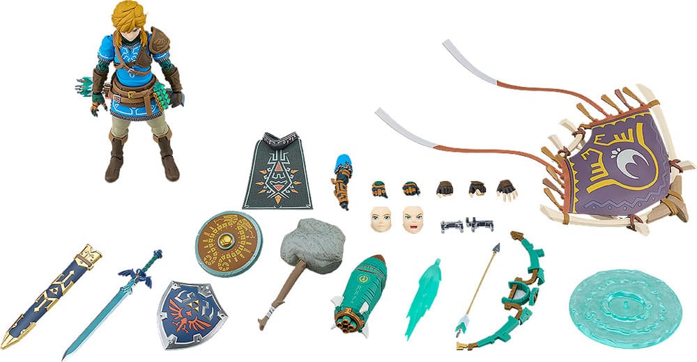 The Legend of Zelda - Link, Tears of the Kingdom Figma Action Figure Tears of the Kingdom Ver. DX Edition 15 cm