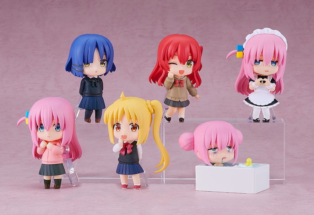Bocchi the Rock! - Hitori Gotoh; Nijika Ijichi; Ryo Yamada; Ikuyo Kita: Nendoroid Actionfiguren Surprise 7 cm Sortiment (6)