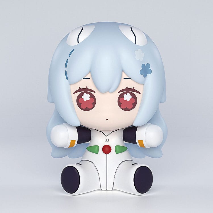 Neon Genesis Evangelion - Rei Ayanami, Rebuild of Evangelion Huggy Good Smile Chibi Figure: Long Hair Ver. 7 cm