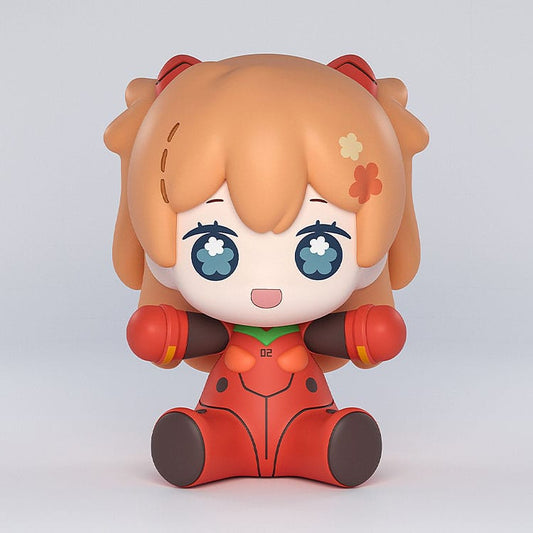 Neon Genesis Evangelion - Asuka Shikinami Langley, Rebuild of Evangelion Huggy Good Smile Chibi Figure: Plugsuit Ver. 7 cm