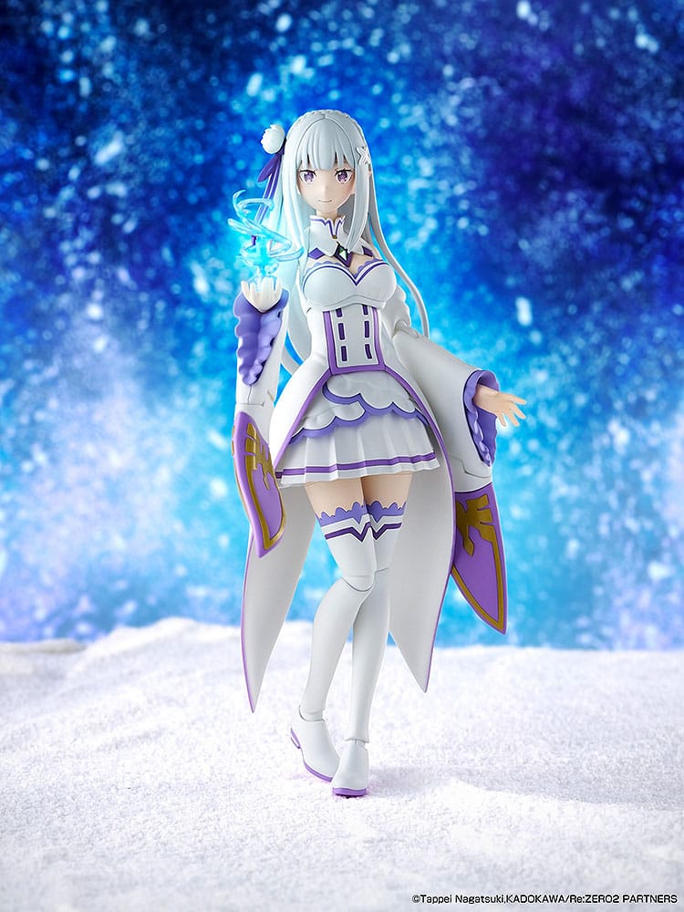 Re:Zero - Starting Life in Another World: Emilia Plastic Model Kit DX Ver. 16 cm