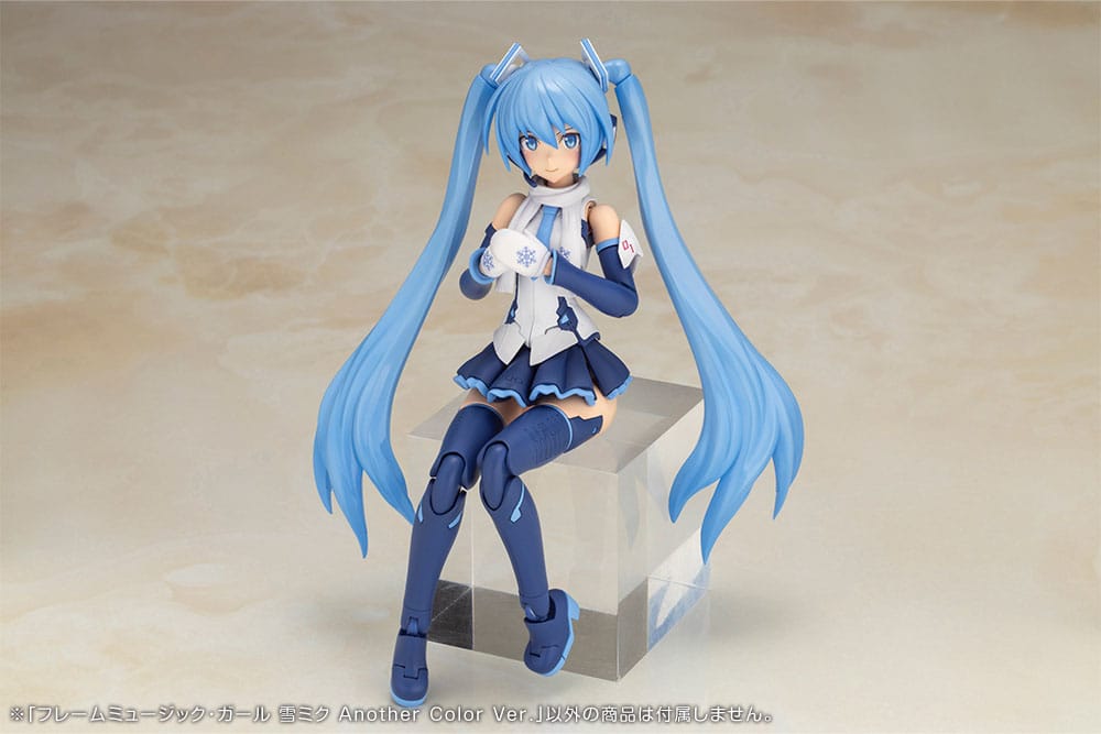 Frame Arms Girl x Hatsune Miku - Miku, Snow Plastic Model Kit Frame Music Girl Another Color Ver. 15 cm