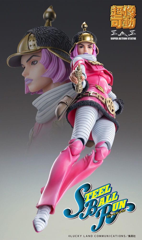 JoJo's Bizarre Adventure - Hot Pants, Part 7: Steel Ball Run Super Action Actionfigur Chozokado 16 cm