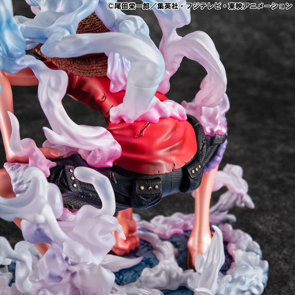 One Piece - Monkey D. Luffy, P.O.P PVC Statue Gear 2 Limited Edition 19 cm