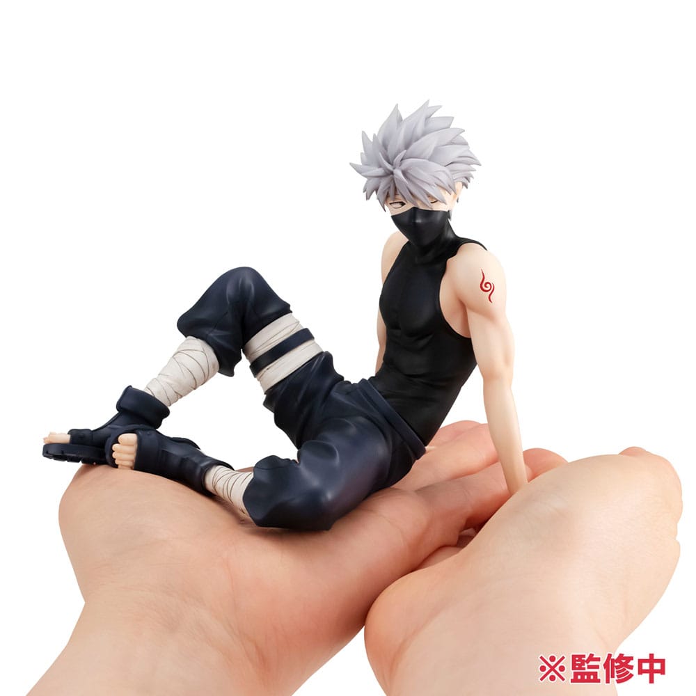 Naruto Shippuden - Kakashi, Sensei G.E.M. Serie PVC Statue Palm Size 9 cm