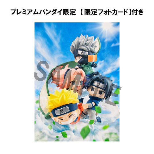 Naruto Shippuden - Team 7 (Kakashi, Sasuke, Naruto, Sakura) FigUnity PVC Mini-Statue Gather here, 13 cm