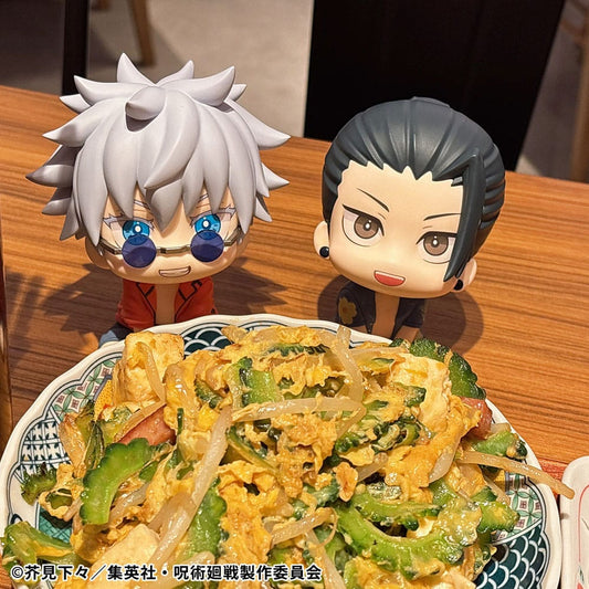 Jujutsu Kaisen - Satoru Gojo & Suguru Geto, Okinawa Ver. Set Look Up PVC Statue (with gift) 11 cm