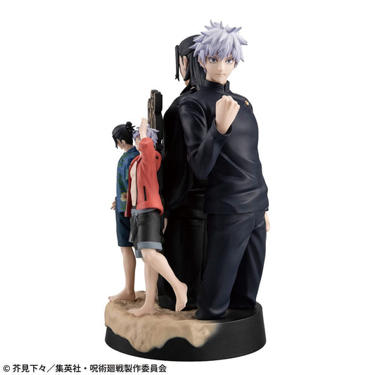 Jujutsu Kaisen - Gojo/Geto Petitrama DX PVC Mini-Statue Hidden Inventory/Premature Death Statue 14 cm