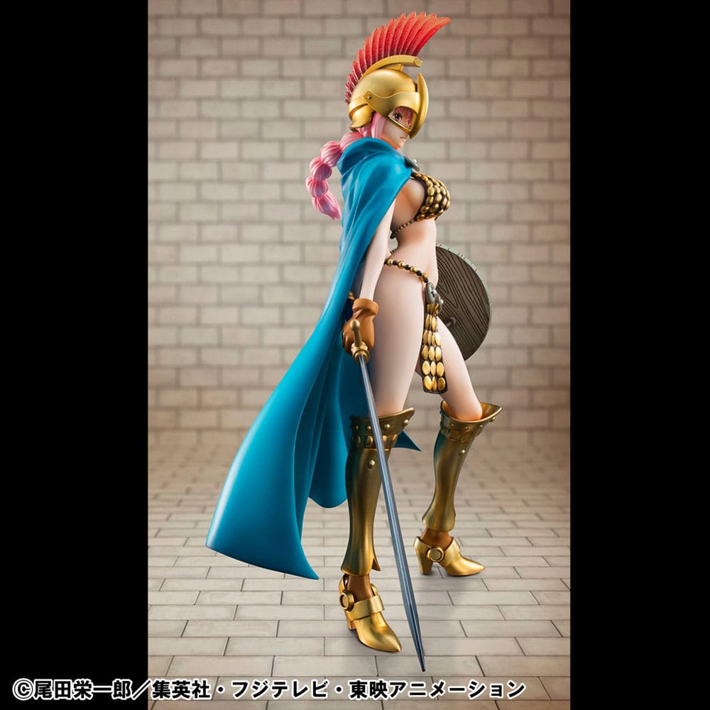 One Piece - Rebecca P.O.P PVC Statue Gladiator Sailing Again Super Limited Reprint Ver. 22 cm