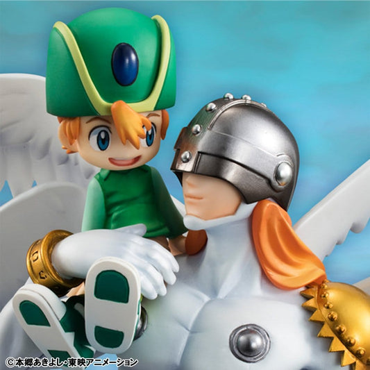 Digimon Adventure - Angemon & Takeru Takaishi, G.E.M. Series PVC Figure 22 cm (Repeat)