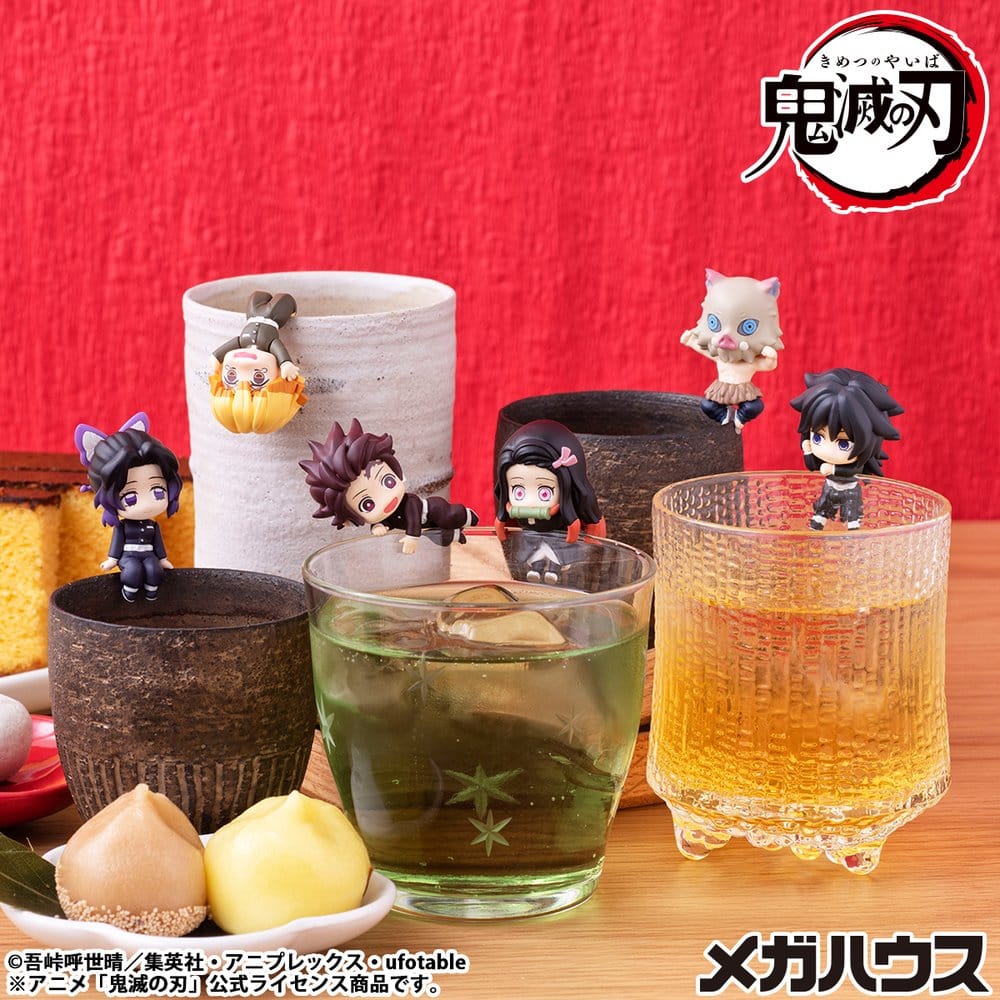 Demon Slayer - Kimetsu no Yaiba Ochatomo Series Collectible Figures 4 cm Assortment (6)