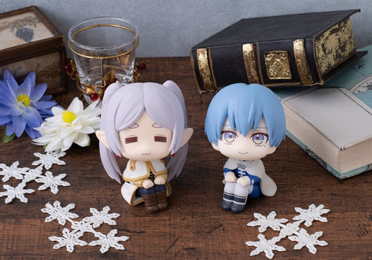 Frieren: Beyond Journey's End - Frieren Droopy Face Ver. & Himmel, Look Up PVC Statues 11 cm (with gift)