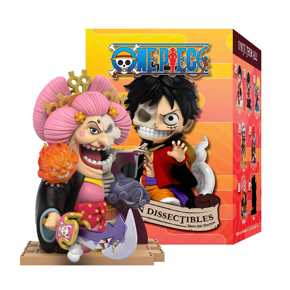 One Piece - 1 Blind Box, Freeny's Hidden Dissectibles Wano 4 inch Vinyl Figure